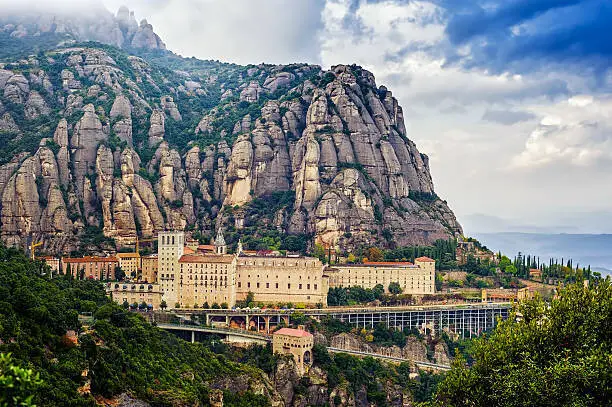 Le monastère de Montserrat